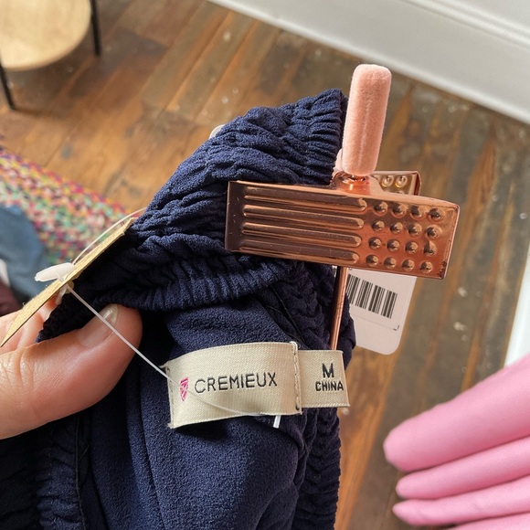 Cremieux Navy Flounce Skirt NWT - Picture 4 of 4